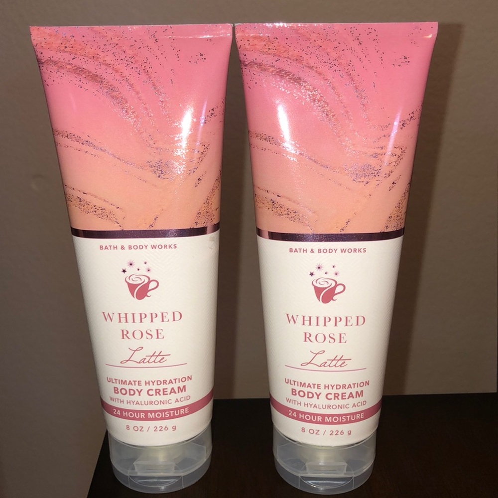 Bath and Body Works Whipped Rose Latte Body Cream